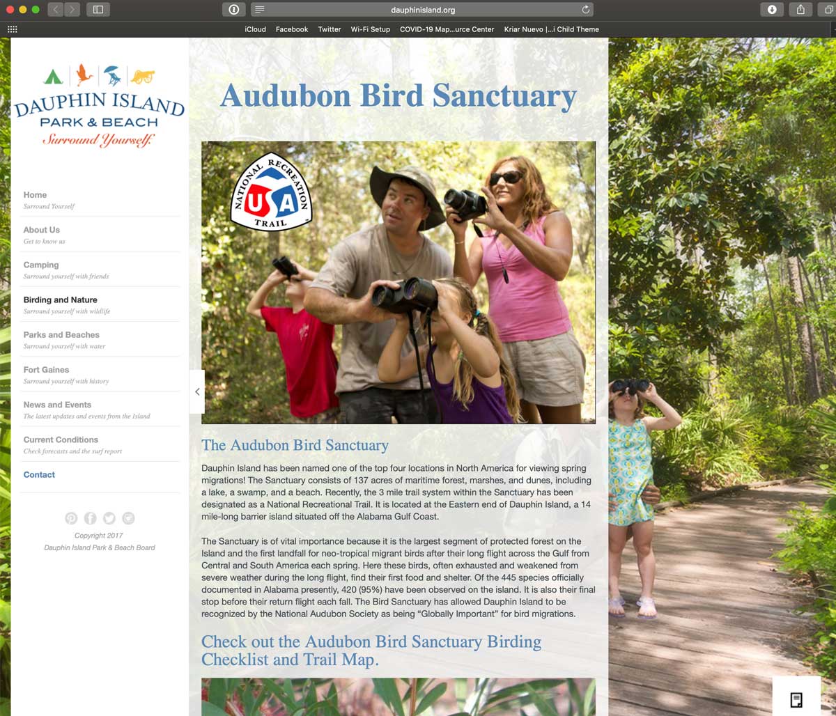 Audubon Bird Sanctuary