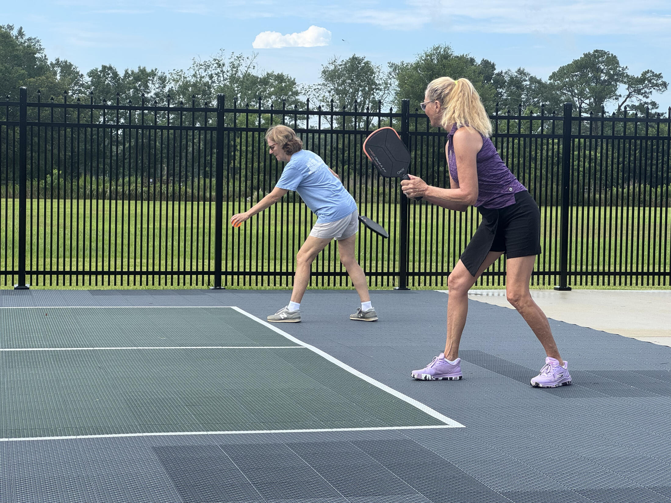 IMG_3089 pickle ball game at Homestead RV Community